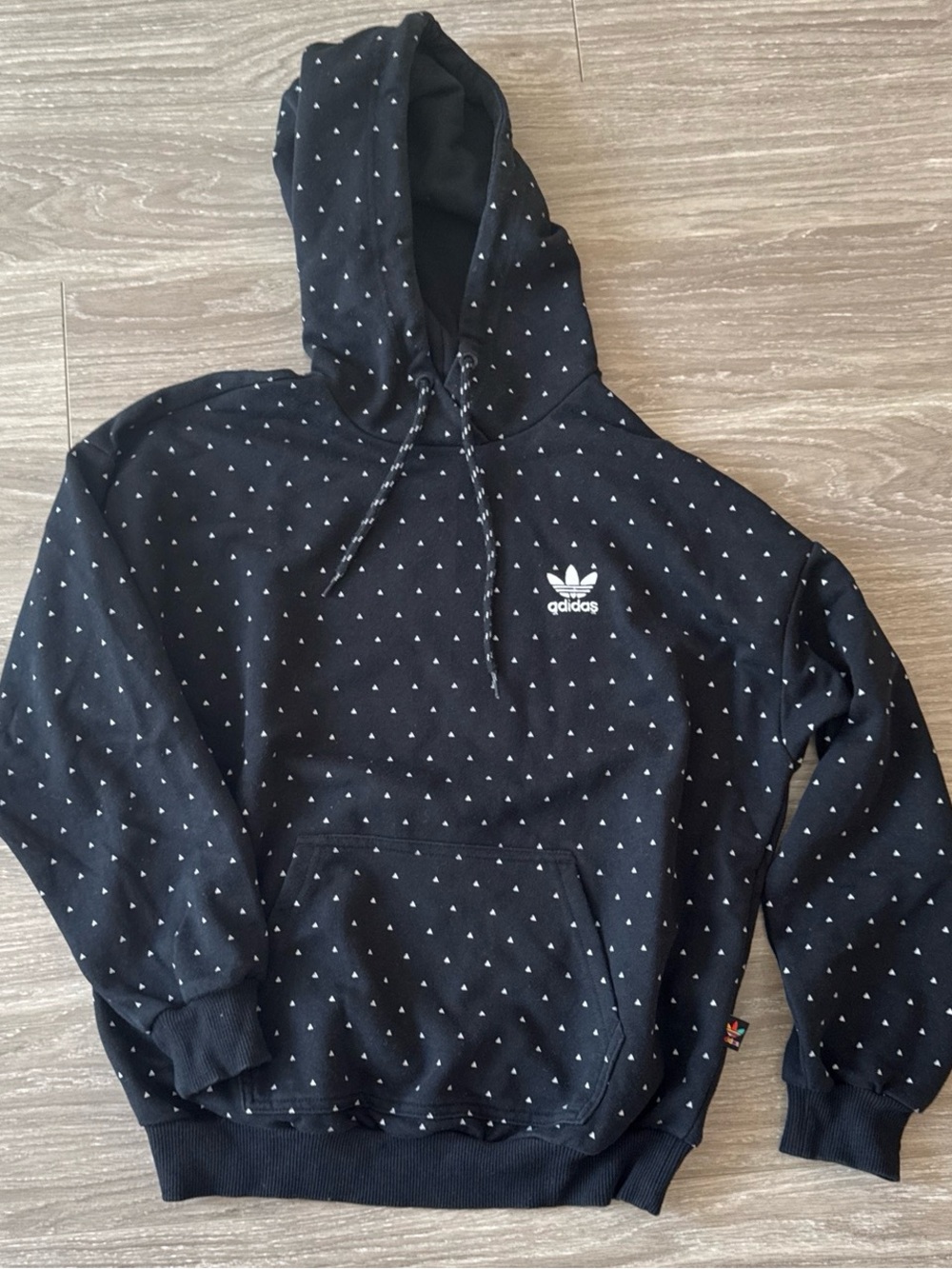 adidas x Pharrell Williams Hoodie with Mini Triangle Print
